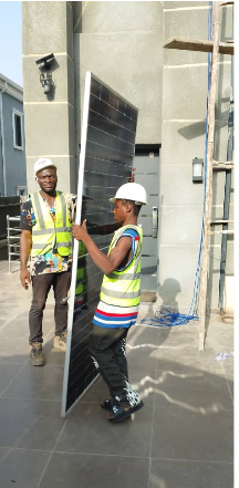 Panel Handling On Site